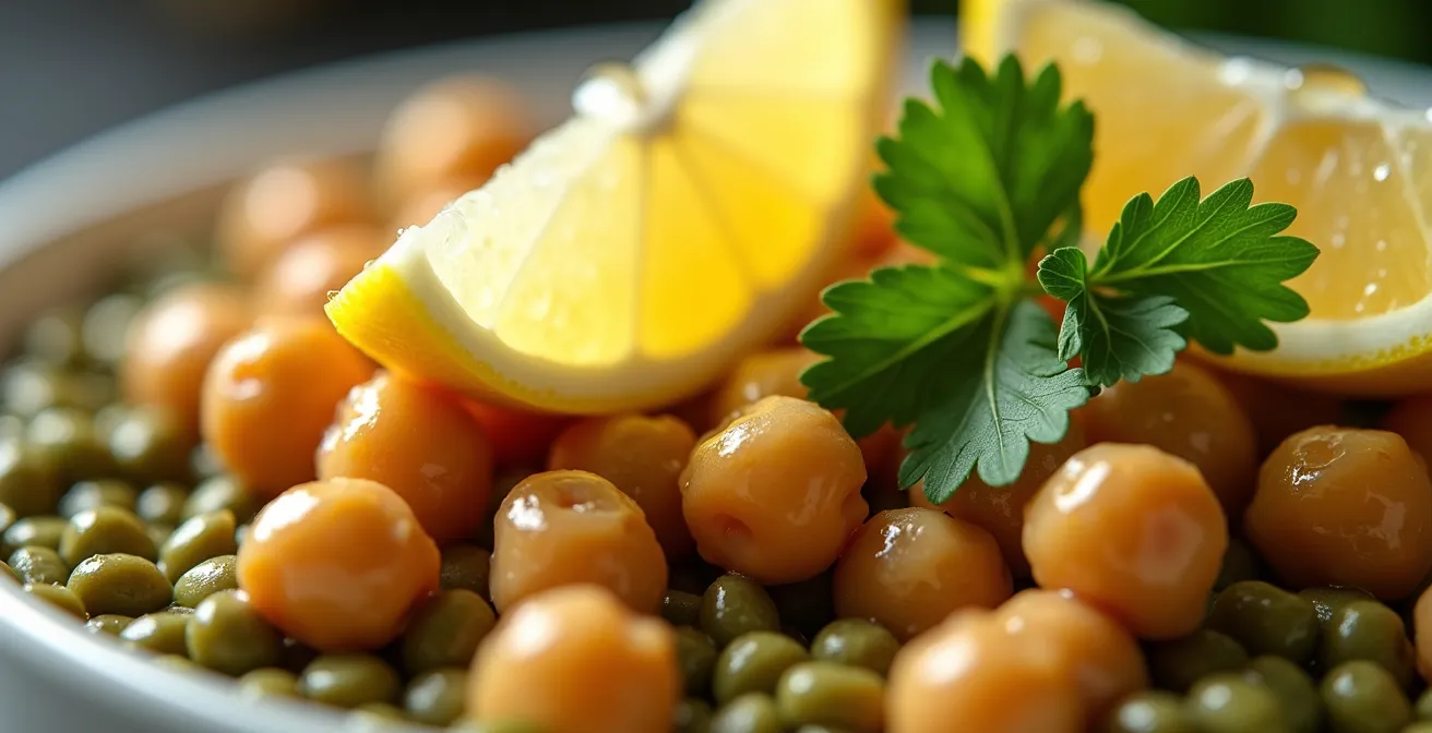 Composition culinaire associant agrumes et légumineuses pour optimiser l'absorption du fer