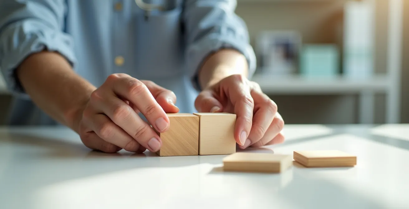 Évaluation cognitive d'une personne âgée avec un professionnel de santé